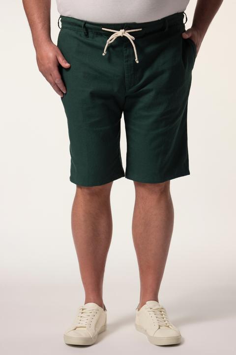 Actual product image Men+ Leinenmix-Bermuda, Relaxed Fit, Elastikbund, bis 72 (70)