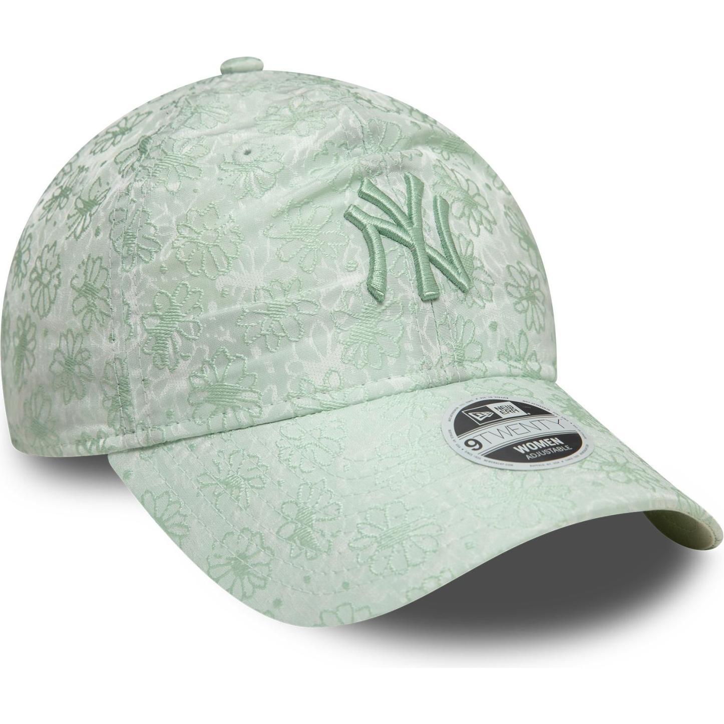New Era, Herren, Cap, 9Twenty Damen Cap - Floral New York Yankees Green, Grün