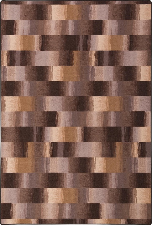 Actual product image Snapstyle Designer Velour Carpet Mystic Karo (160 x 160 cm)
