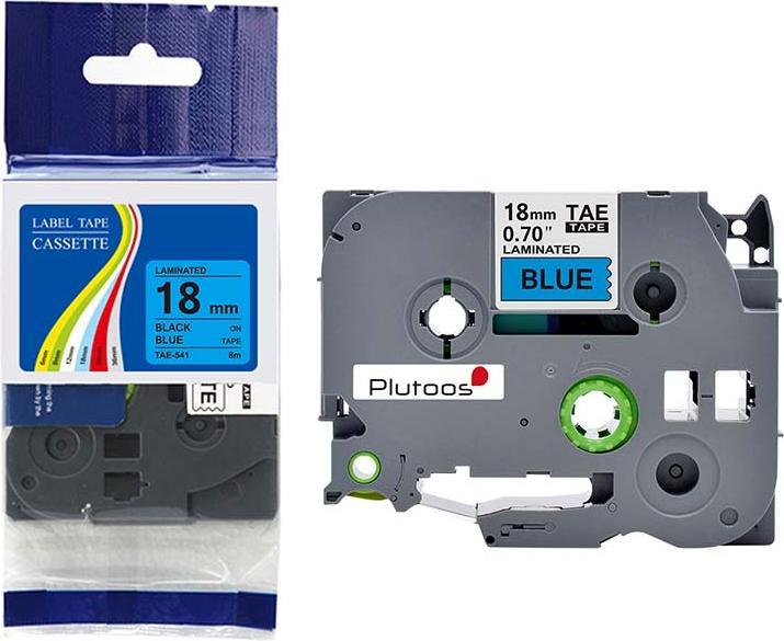 Produktbild Plutoos Brother P-Touch TZ-541 18mm kompatibel