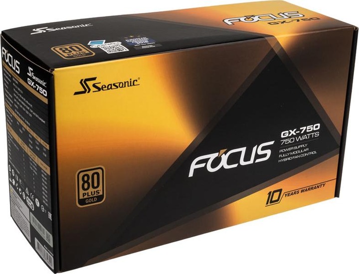 Produktbild Seasonic Focus GX (750 W)