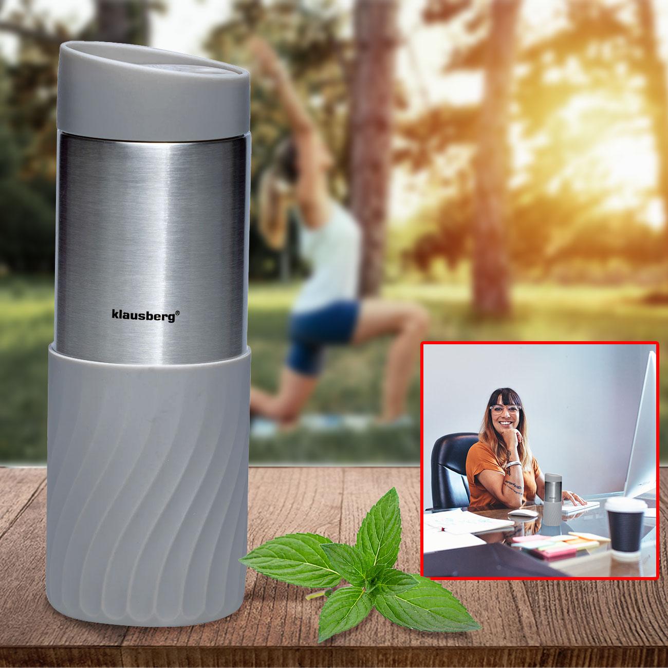 Thumbnail - Klausberg, Trinkflasche + Thermosflasche, (0.42 l)