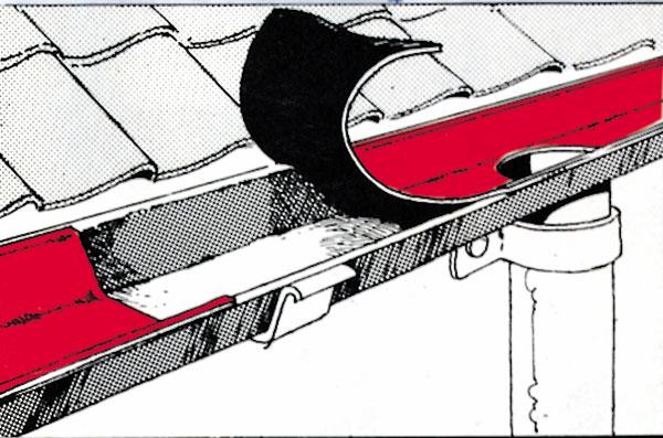 Produktbild Dach Reparaturband 150 mm, 10 m lang, Kupferfarben, selbstklebend