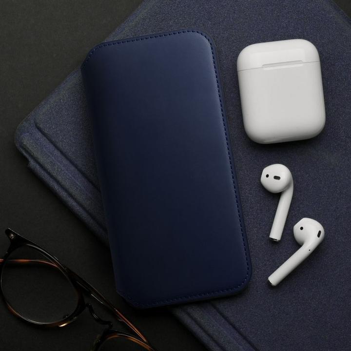 Actual product image OEM Book case DUAL POCKET Book case for XIAOMI Redmi Note 12 Pro 5G navy (Xiaomi Redmi Note 12 Pro 5G)