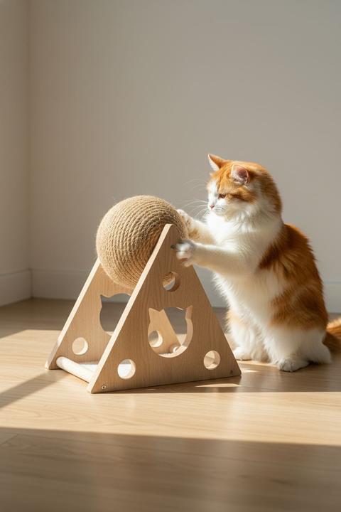 Produktbild Paws & Whiskers Milo Fabric Cat Toy (Plüschspielzeug Katze)