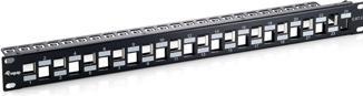 Produktbild equip Patchpanel 24x 1HE Keystone