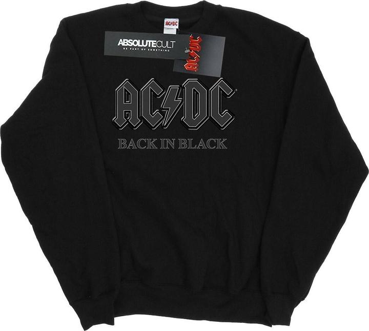 Immagine prodotto AC/DC Back In Black Felpa Donna (S)