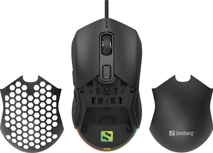 Actual product image Sandberg FlexCover 6D Gamer Mouse (Cable)