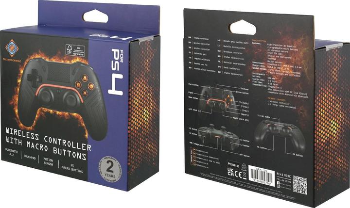 Image du produit Deltaco Gaming Wireless PS4 & PC Controller (PS4, PC, Android)