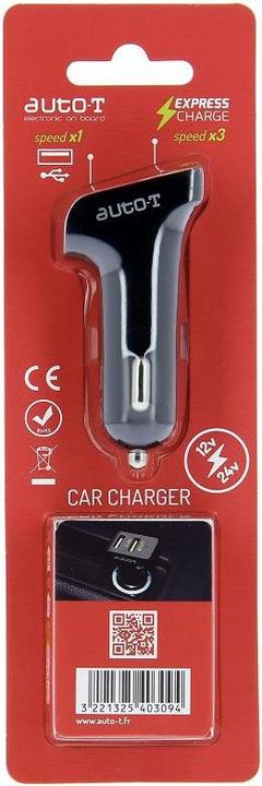 Produktbild Auto-T 6x Pack : USB 2x 12V/24V 1xExpress