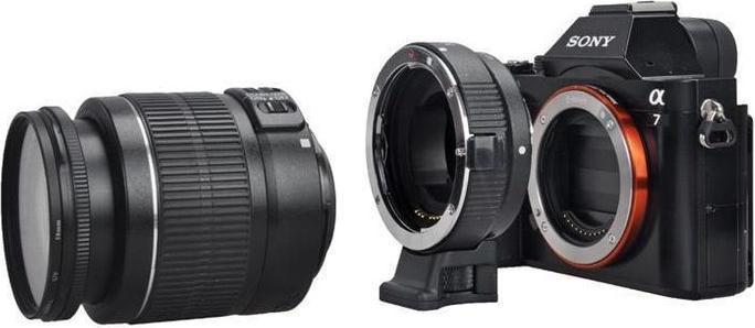 Immagine prodotto Commlite Adattatore obiettivi EF Canon a Sony E (Standard, Canon EF)