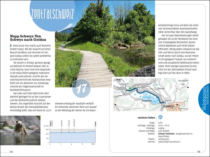 Image du produit Velotouren mit Kindern Erlebnis Schweiz (Allemand, Hallwag Kümmerly+Frey AG, 2022)