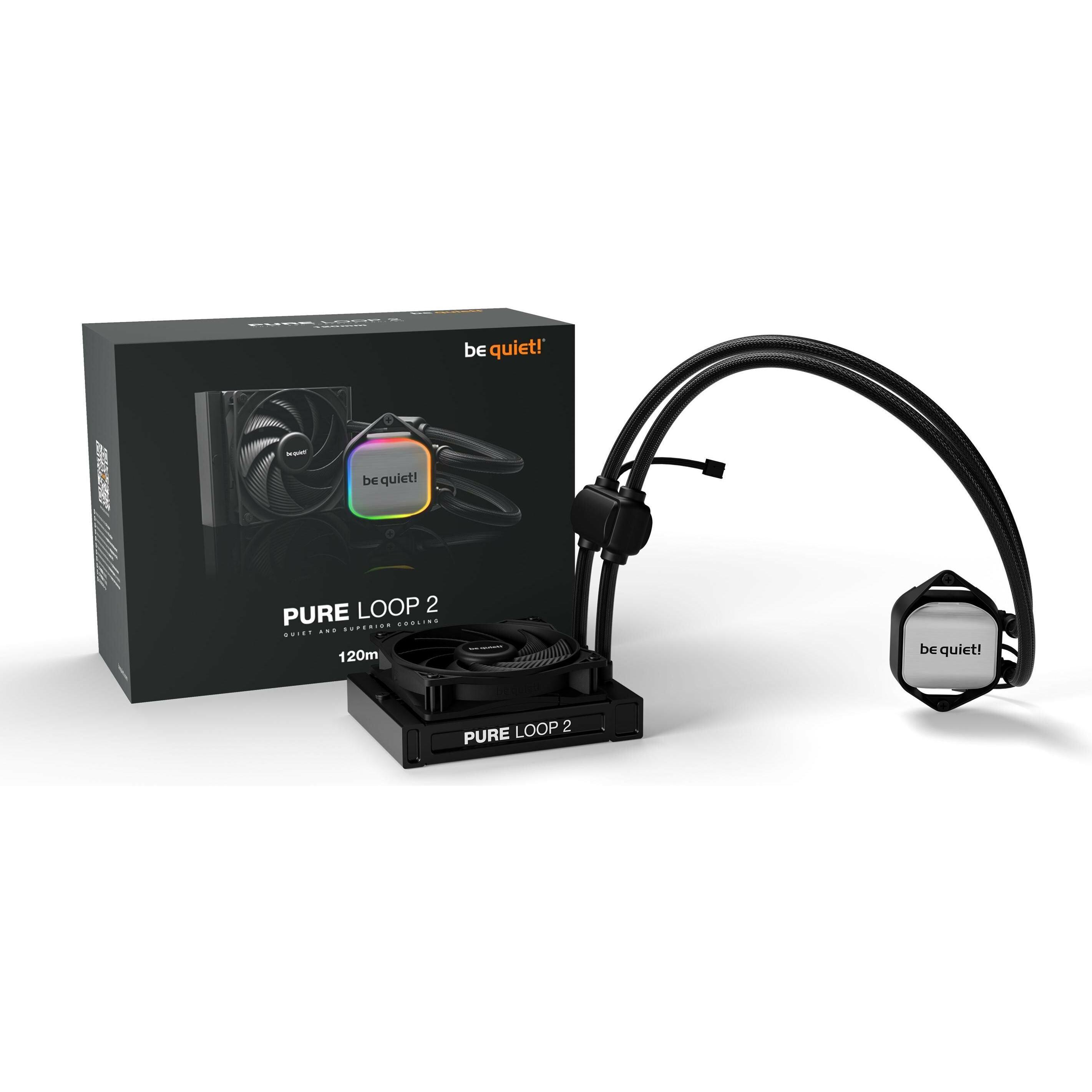 Thumbnail - be quiet! Pure Loop 2, CPU Wasserkühler, Schwarz