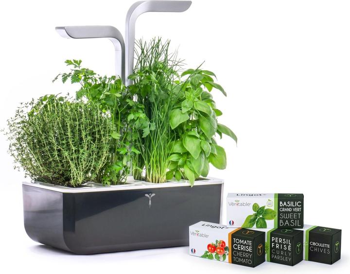 Productafbeelding Véritable VERITABLE SMART Indoor Garten schwarz inkl 4 Packs (35 x 18.50 x 45 cm)