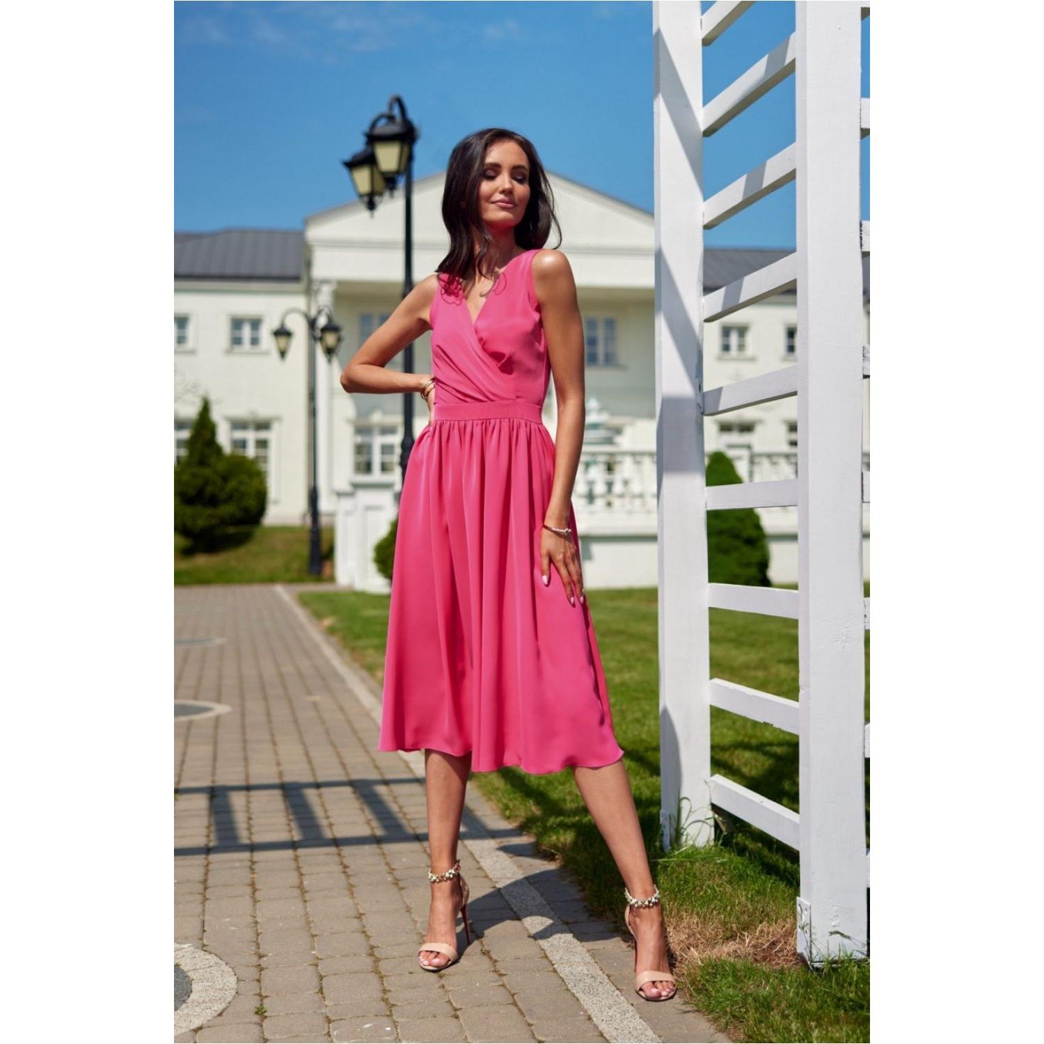 Roco Fashion, Damen, Kleider, Cocktailkleid model, Rosa, (40)