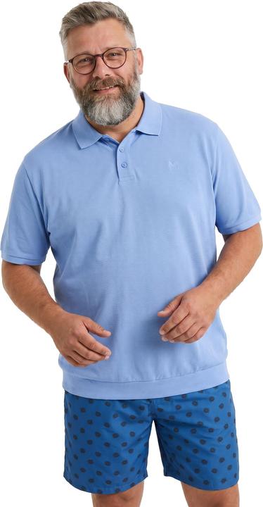 Produktbild Men+ Poloshirt, Bauchfit, Basic, Piqué, Halbarm (3XL)