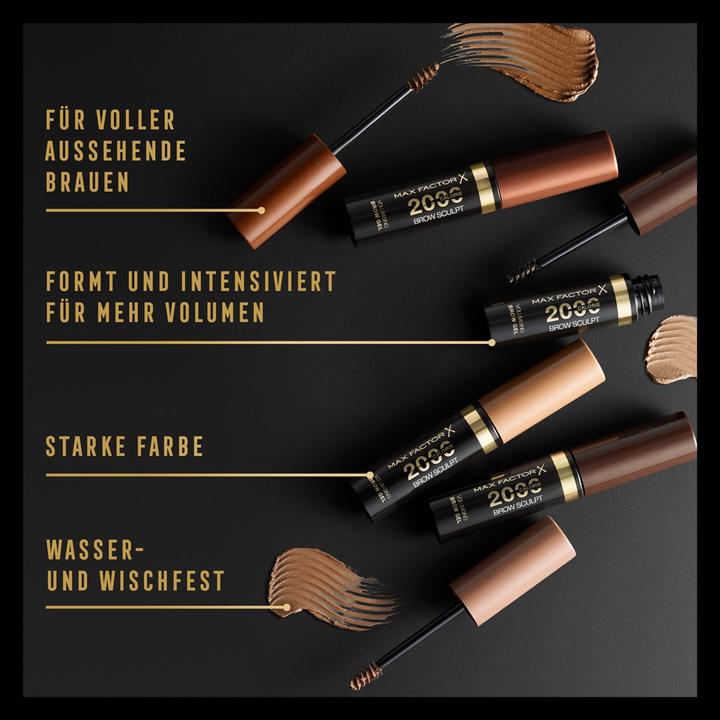 Produktbild Max Factor 2000 Calorie Brow Sculpting No 4 (Black Brown)