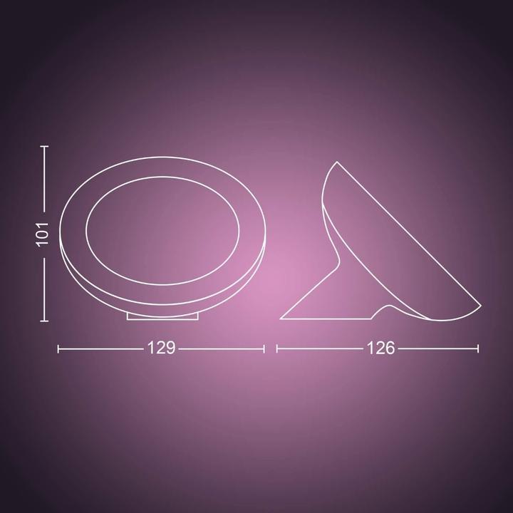 Actual product image Philips Hue Bloom Basis BT (500 lm)