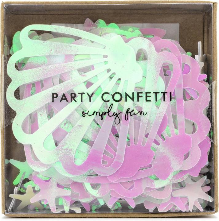 Actual product image Partydeco Iridescent Shell Confetti (1 pcs.)