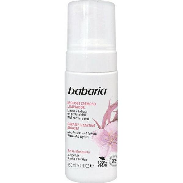 Babaria, Gesichtsreinigung, Hagebutte Cremiges Gesichtsreinigungsmittel 150Ml (Reinigungsmilch, 150 ml)