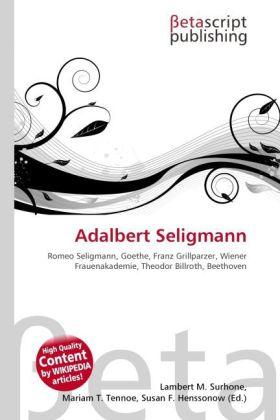 Produktbild Adalbert Seligmann (Deutsch, 2010)