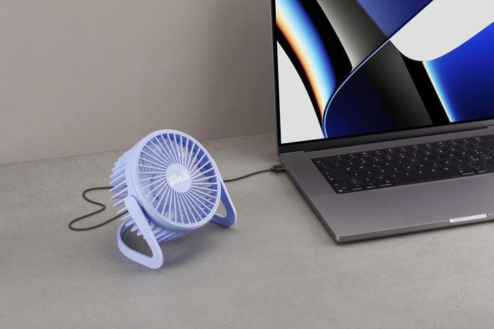 Immagine prodotto Tech Air Desk Breeze Ventilatore portatile con cavo usb integrato