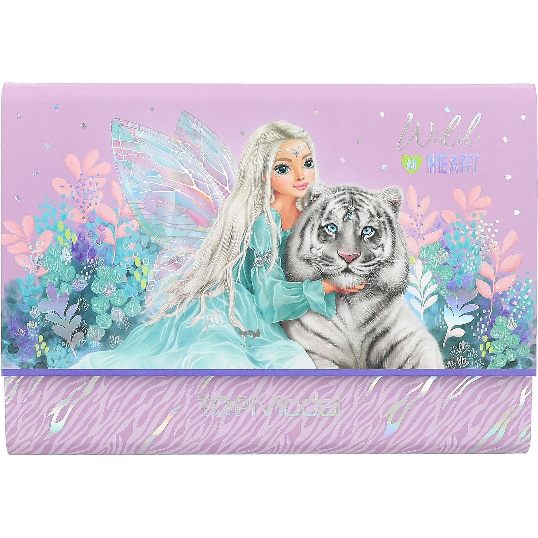 Magni, Grusskarte + Briefpapier, Briefpapier TOPModel FANTASY TIGER (1 Stk.)