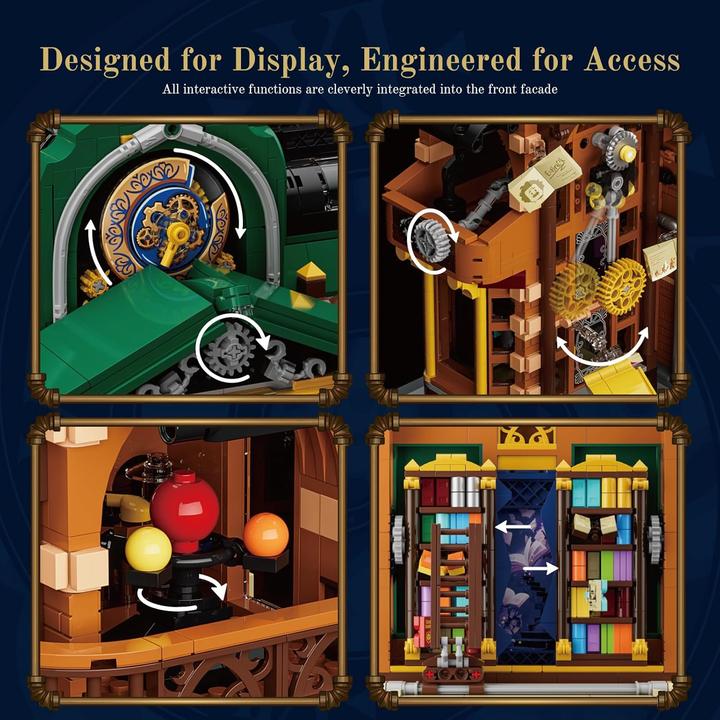 Produktbild Lumibricks Steampunk Time Rift Library (11012)