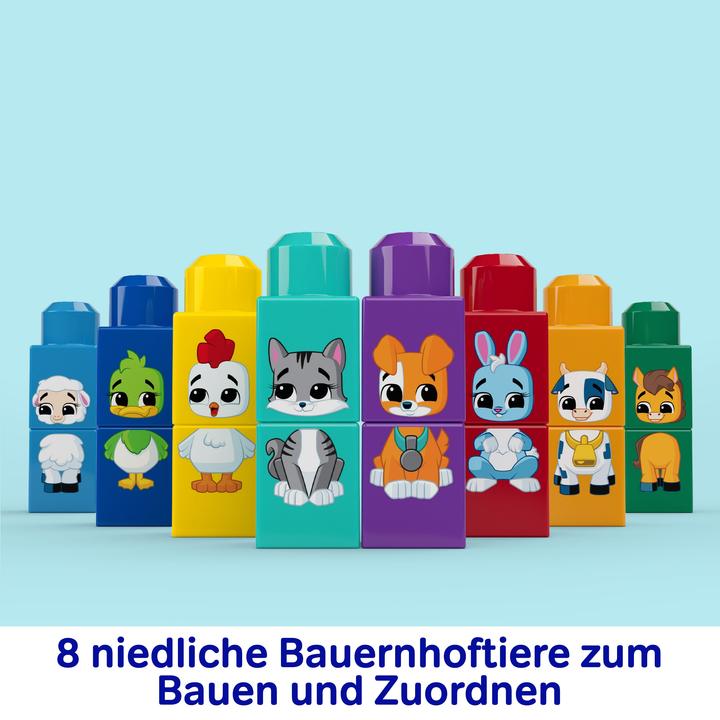 Actual product image 0 MEGA BLOKS Bau- und Lerntiertraktor