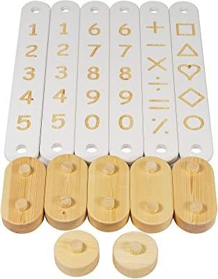 Produktbild Activity Board Balancierbalken mit 4 Balancierbrett für Kinder - Parcour Balance Beam aus Holz | Sensorischer Weg