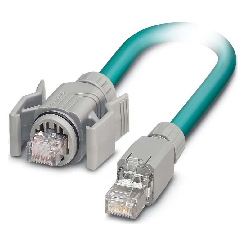 Phoenix Contact Netzwerkkabel VSIP67IP2094C-LI/2,0, Elektronikkabel + Stecker, Blau