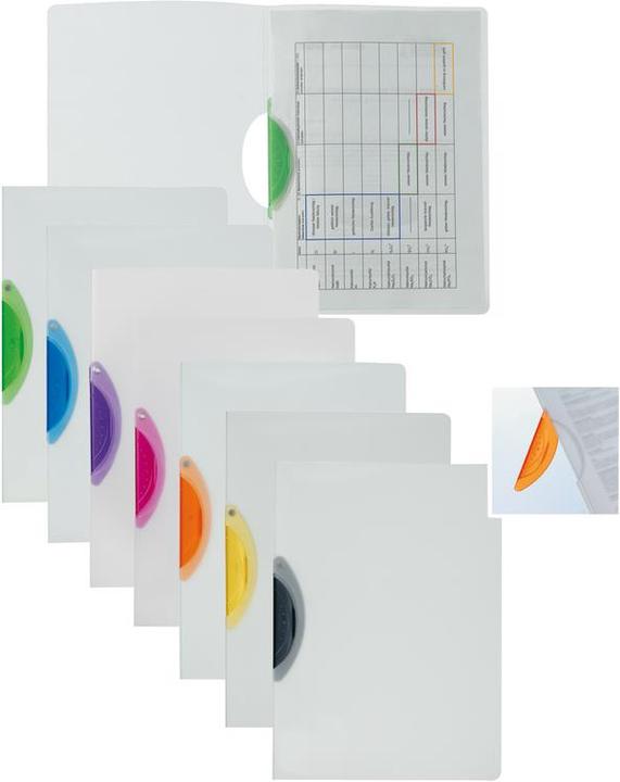 Produktbild Kolma Klemmhefter Easy Plus A4 violett (A4, 1x)