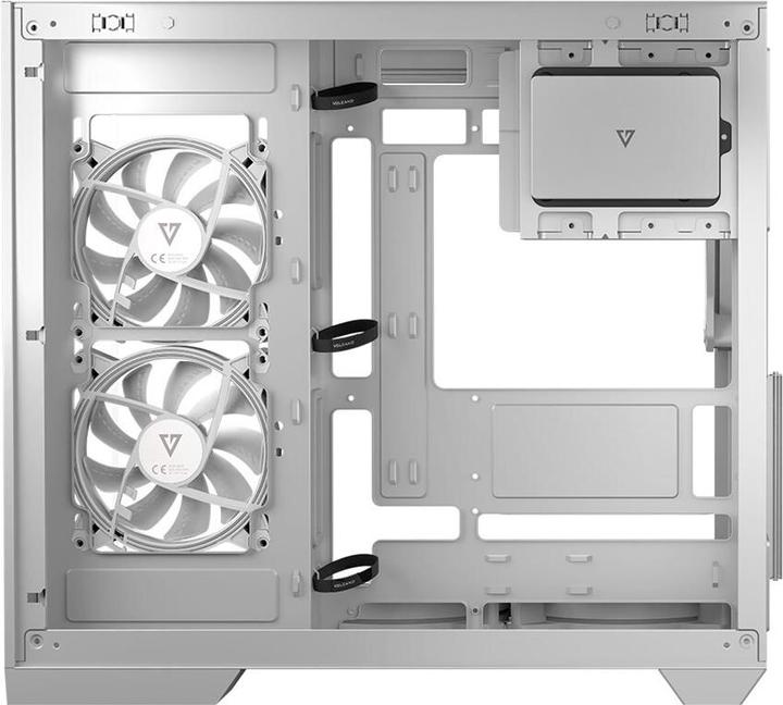 Actual product image Modecom Obudowa Volcano Panorama biała (AT-PANORAMA-NF-0000-20-000000-0002) (mATX, Mini-ITX)