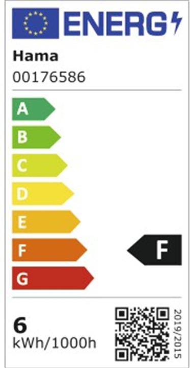 Etichetta energetica Hama WLAN LED-Lampe (E14, 470 lm, 1 x)