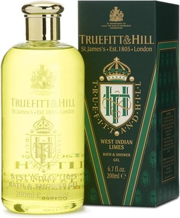 Immagine prodotto Truefitt & Hill Gel da bagno e doccia ai lime delle Indie Occidentali da 6,7 once (200 ml)