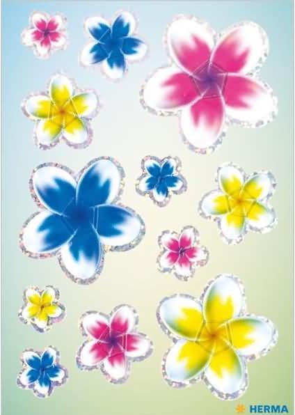 Produktbild HERMA Sticker Blumen