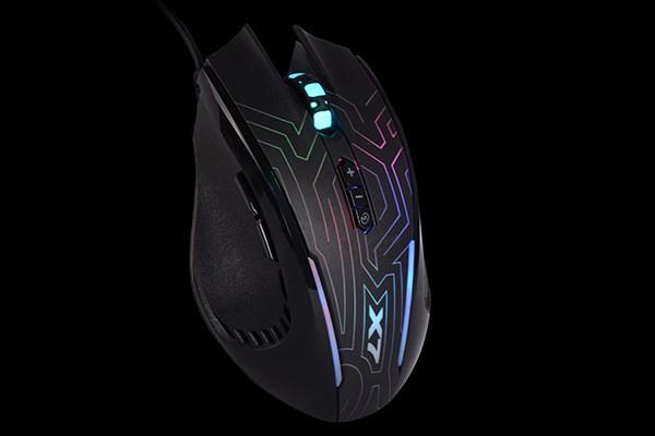 Actual product image A4Tech X87 Mouse Ambidextrous USB Type-A Optical 2400 DPI (Cable)