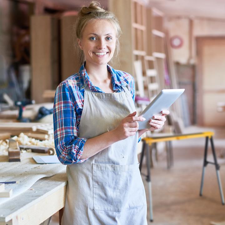 Actual product image Relaxdays Work trestle (106 cm, 50 cm)