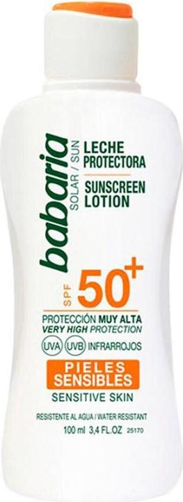 Babaria SOLAR PIEL SENSIBLE leche solar SPF50 100 ml