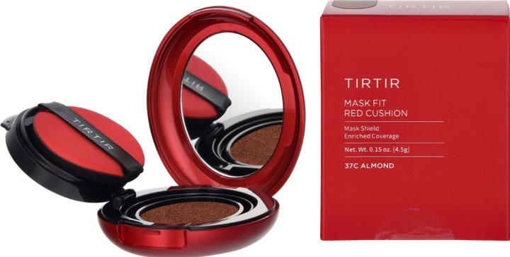 Produktbild TirTir Mini Size Mask Fit Red Cushion Foundation - Full Coverage, Weightless (#37C Almond)