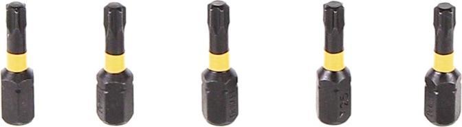 Actual product image DeWalt DT 7382 T Torsion Extreme Impact Bit screwdriver impact T25 25 mm 5 pieces (25mm)