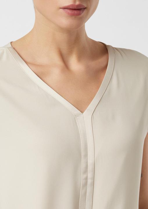 Immagine prodotto Comma T-Shirt Blusenshirt mit Satinkante (44)