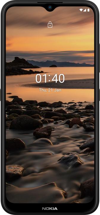 Produktbild Nokia 1.4 (32 GB, Charcoal, 6.51", Hybrid Dual SIM, 4G)