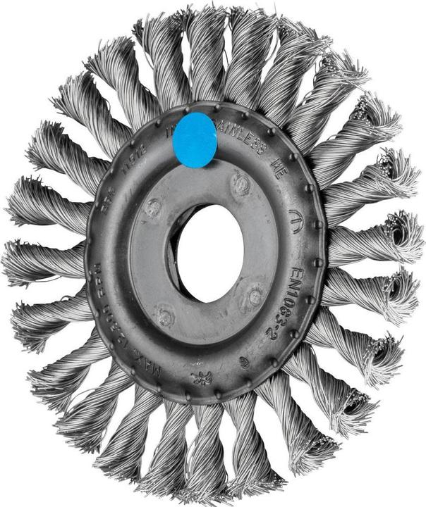 Produktbild Pferd Rundbürste gezopft POS RBG 2 INOX 035