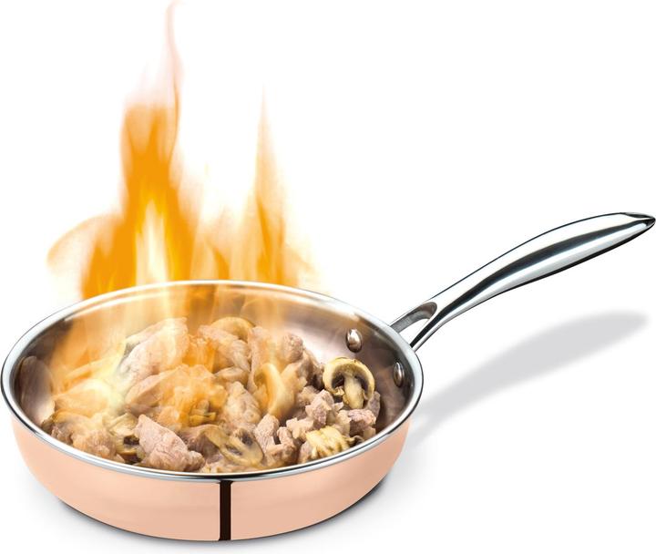 Image du produit Spring Sauteuse Culinox Line ø20cm (20 cm, Poêle à frire, Acier inoxydable, Cuivre)