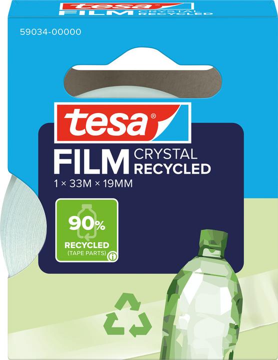 Produktbild tesa tesafilm® ECO & CRYSTAL Klebeband 33m:19mm (19 mm)