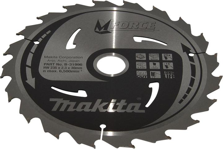 Image du produit Makita M-FORCE lame de scie 235x30x20Z