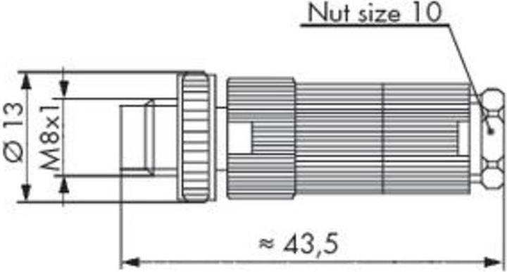 Produktbild Wago Sensor-/Aktor-Steckverbinder