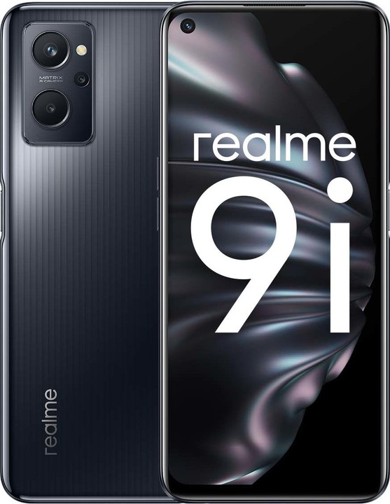 Actual product image realme 9i (128 GB, Prism Black, 6.60", Dual SIM, 50 Mpx, 4G)