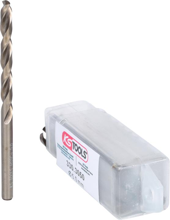 Produktbild KS Tools HSS-G CO 5 Spiralbohrer (5 Millimeter)